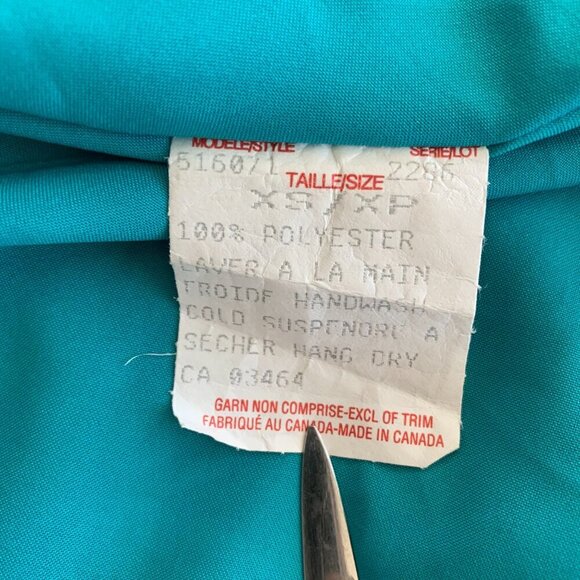 Vintage Geometric Print Semi Sheer Chiffon Retro Midi Skirt - Picture 8 of 11